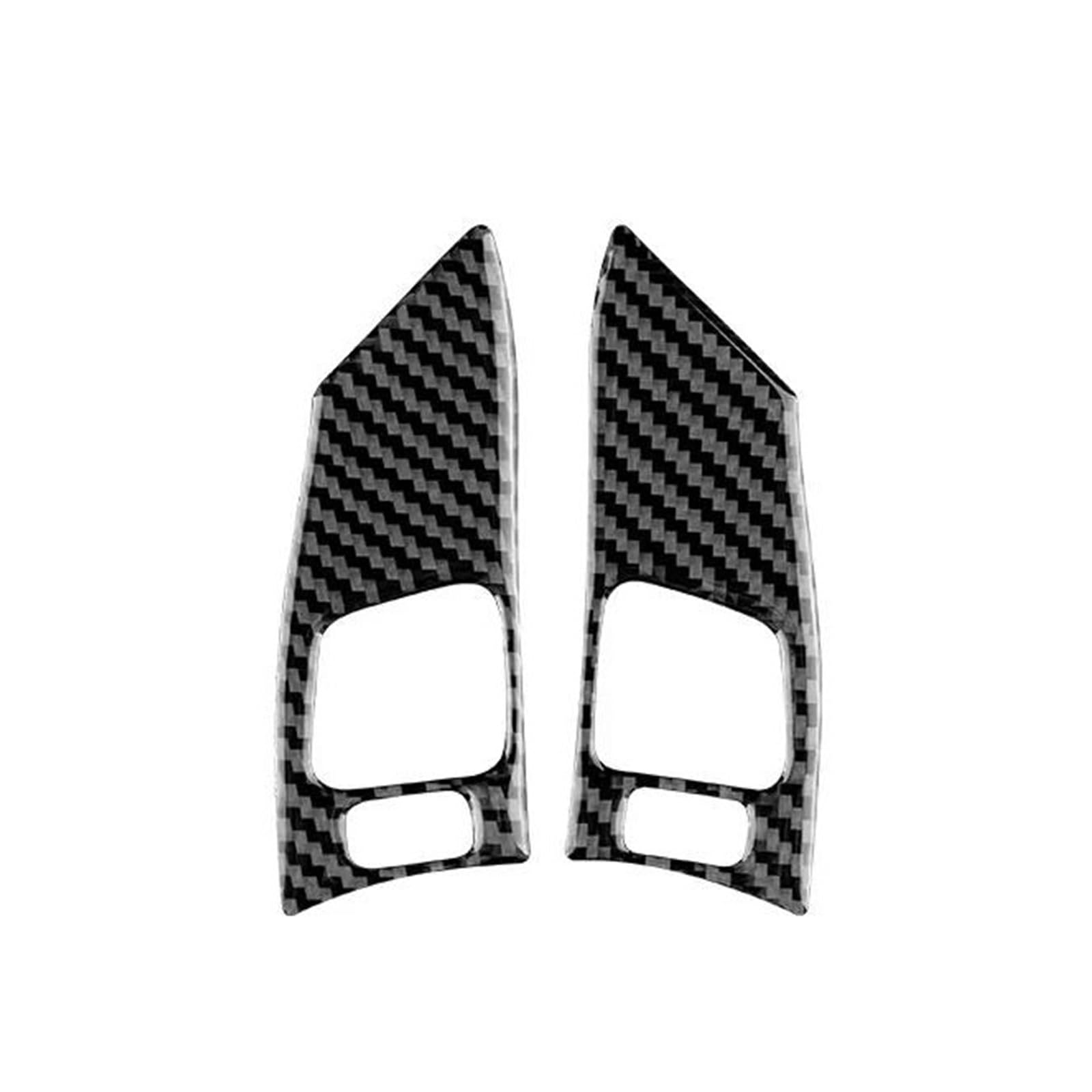 Verkleidung der Mittelkonsole im Auto Auto Lenkrad Knopf Für Schalter Rahmen Abdeckung Trim Aufkleber Zubehör Für IS250 300 350C 2006-2012(B) von Generisch