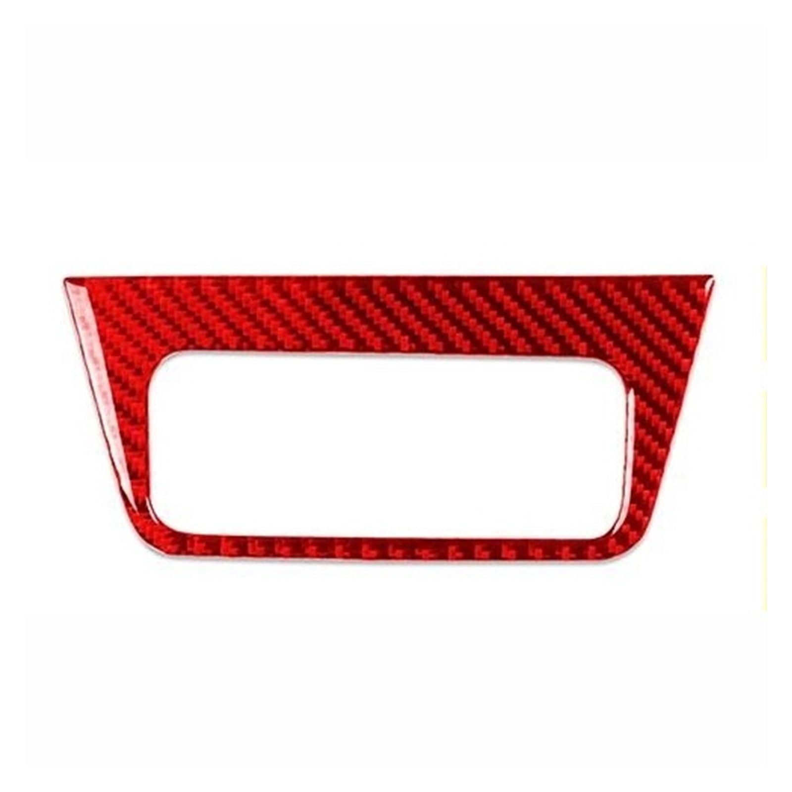 Verkleidung der Mittelkonsole im Auto Auto Scheinwerfer für Schalter Panel Trim Aufkleber Dekoration Innen Zubehör Für Bronco für Sport 2021-2023(Carbon Red) von Generisch