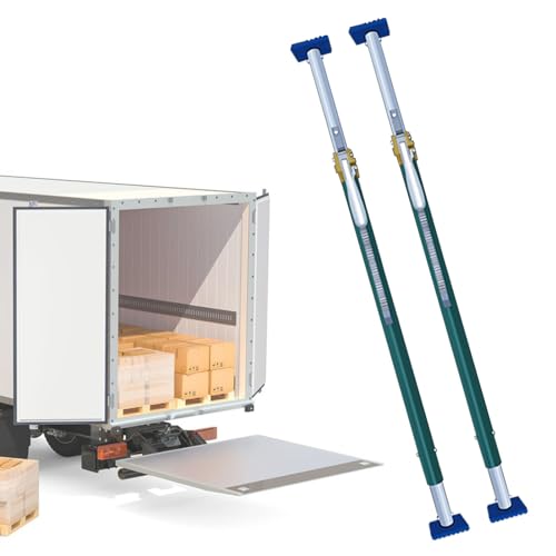 Verstellbare Lastenschlossstangen, robuste Ratschen-Lasterstange für sicheren Transport in LKWs, Lieferwagen und Sattelanhängern von Generisch