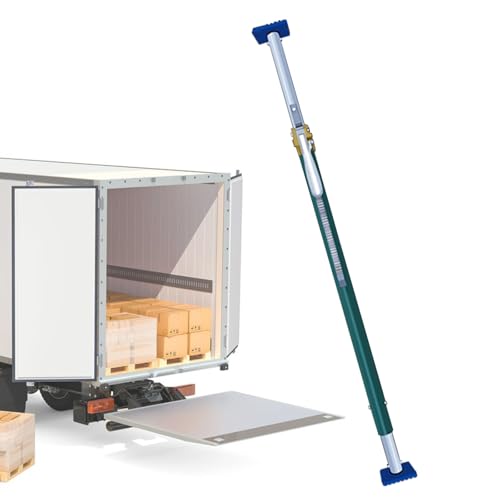 Verstellbare Lastenschlossstangen, robuste Ratschen-Lasterstange für sicheren Transport in LKWs, Lieferwagen und Sattelanhängern von Generisch
