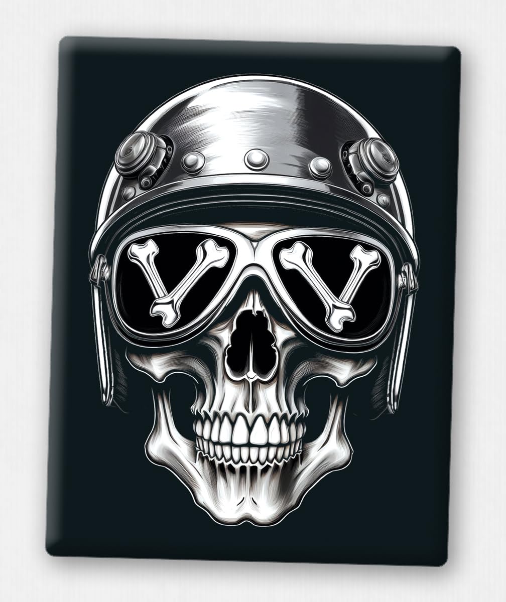 Vespa Emblem - Front-Emblem für Vespa Piaggio Kaskade - 3D-Doming Aufkleber von V-Sticker.com - VP-064 Skull2 Vespa Emblem - Front-Emblem für Vespa Piaggio Kaskade - 3D-Doming Aufkleber von V-Sticker.com - VP-064 Skull2 von Generisch