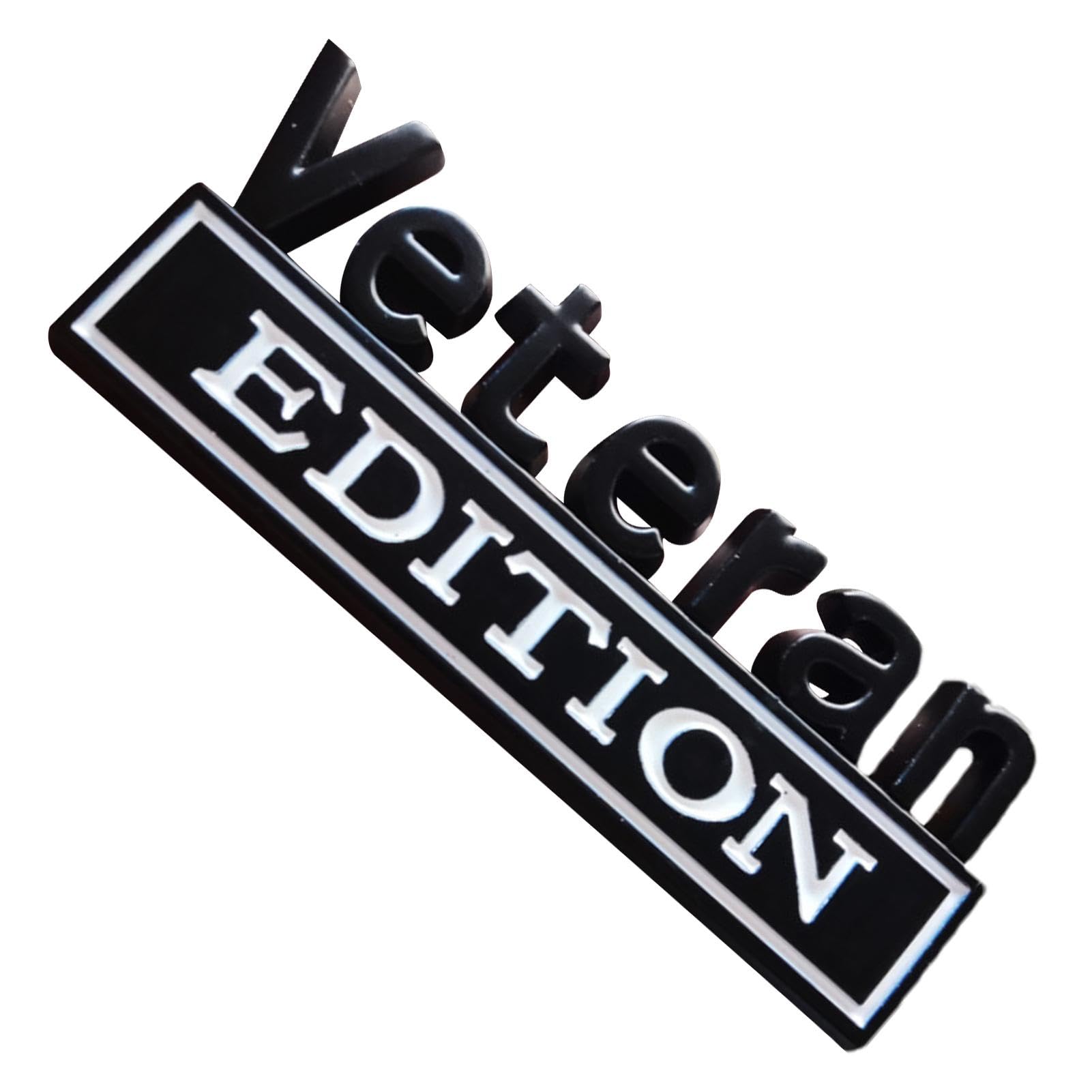 Veteran Edition Auto-Metall-Emblem, Auto-Stoßstangen-Abzeichen, Auto-Metall-Emblem-Aufkleber, Buchstaben, Stoßstangenabzeichen, LKW-Aufkleber für Fahrzeug, LKW Veteran Edition Auto-Metall-Emblem, Auto-Stoßstangen-Abzeichen, Auto-Metall-Emblem-Aufkleber, Buchstaben, Stoßstangenabzeichen, LKW-Aufkleber für Fahrzeug, LKW von Generisch