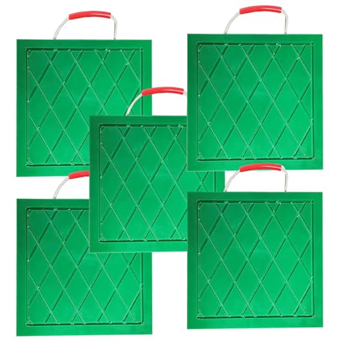 Wagenheber mit hoher Dichte, 5 Stück, Gabelstapler-Ausleger-Pads zur Stabilisierung von Kränen und Wreckern, 5,1 cm dick, 50 x 50 cm, langlebige grüne Pads für schwere Ausrüstung Wagenheber mit hoher Dichte, 5 Stück, Gabelstapler-Ausleger-Pads zur Stabilisierung von Kränen und Wreckern, 5,1 cm dick, 50 x 50 cm, langlebige grüne Pads für schwere Ausrüstung von Generisch