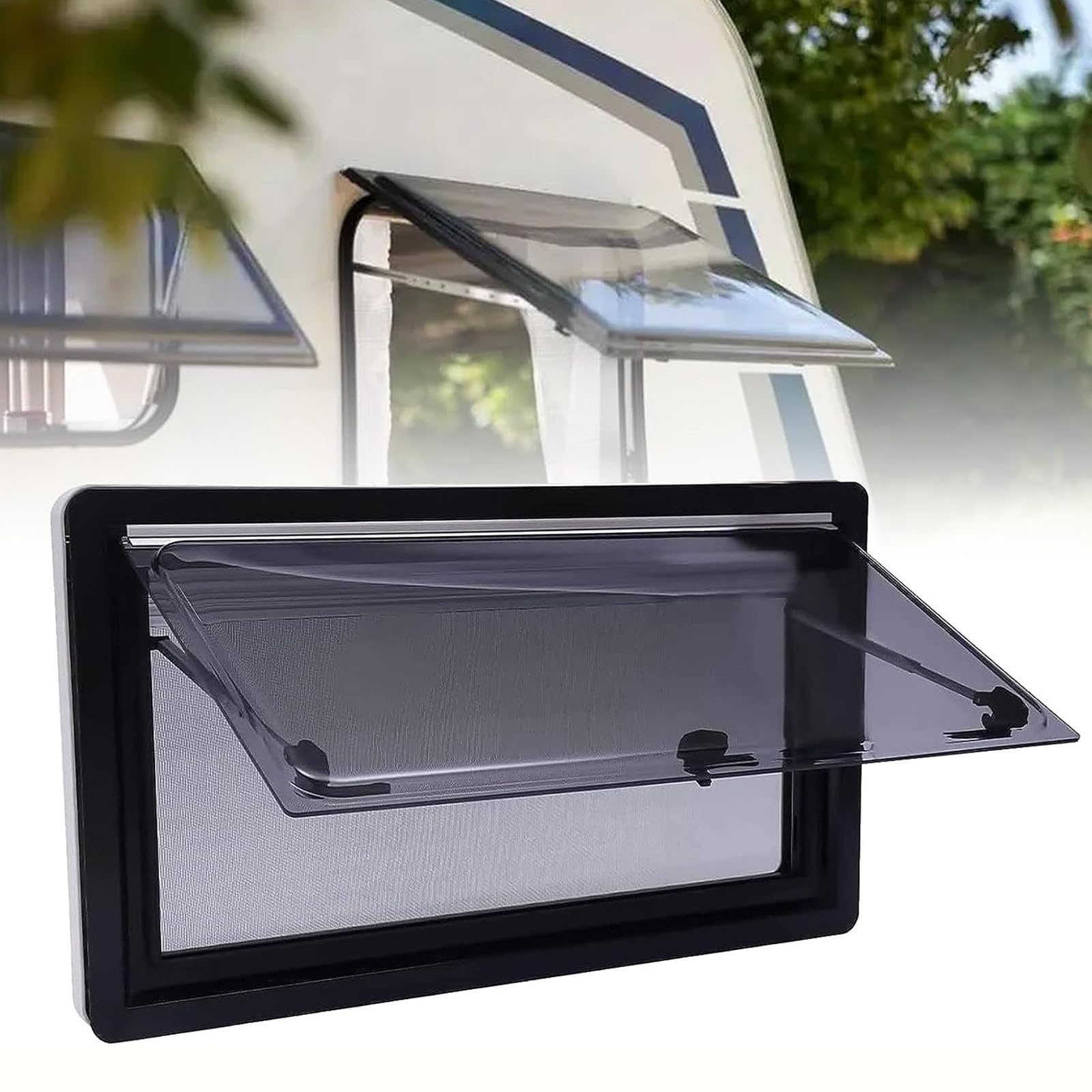 Wohnmobil-Fensterersatz – Schiebefenster für Wohnmobil und Wohnwagen, 800 mm x 500 mm, 70° Öffnungswinkel, Sonnenschutz, externes Ausgangsfenster, langlebig und einfach zu installieren Wohnmobil-Fensterersatz – Schiebefenster für Wohnmobil und Wohnwagen, 800 mm x 500 mm, 70° Öffnungswinkel, Sonnenschutz, externes Ausgangsfenster, langlebig und einfach zu installieren von Generisch