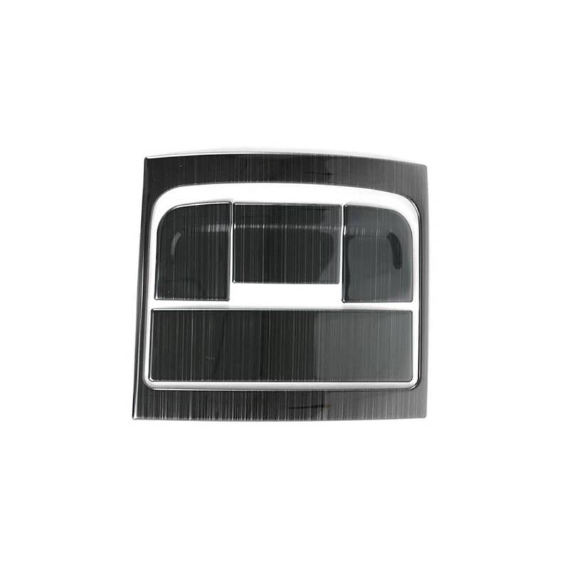 Zierleiste Hinten Luft Edelstahl-Heckaschenbecher-Zigarettenanzünder-Panel-Dekorationsabdeckungs-Ordnung für Q5 2010–2016 Auto-Innenraum(Schwarz) von Generisch