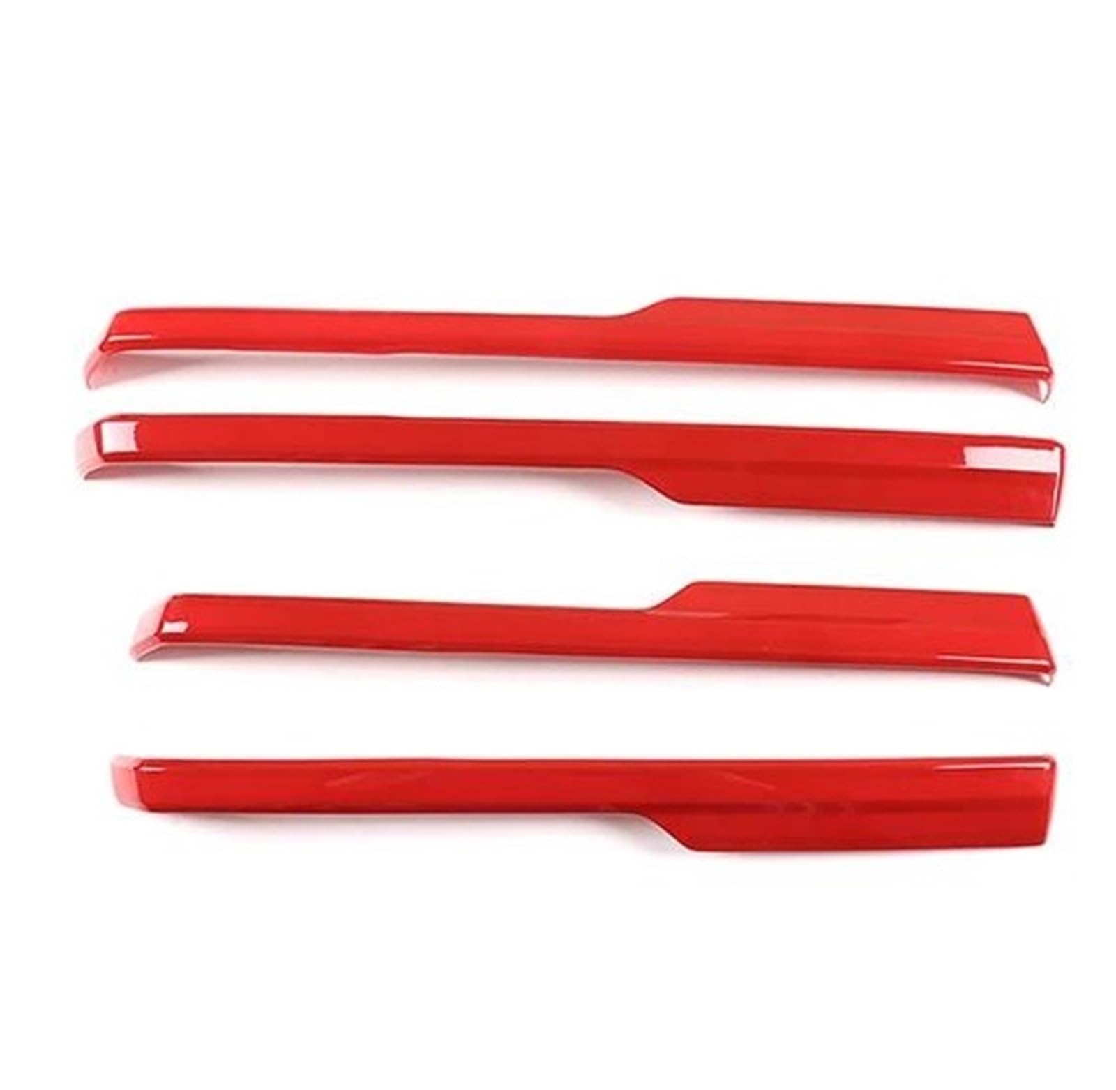 Zierleiste Hinten Luft Für Tundra 2014-2021 Autotür Armlehne Untere Verkleidung Dekorative Aufkleber(Rot) von Generisch