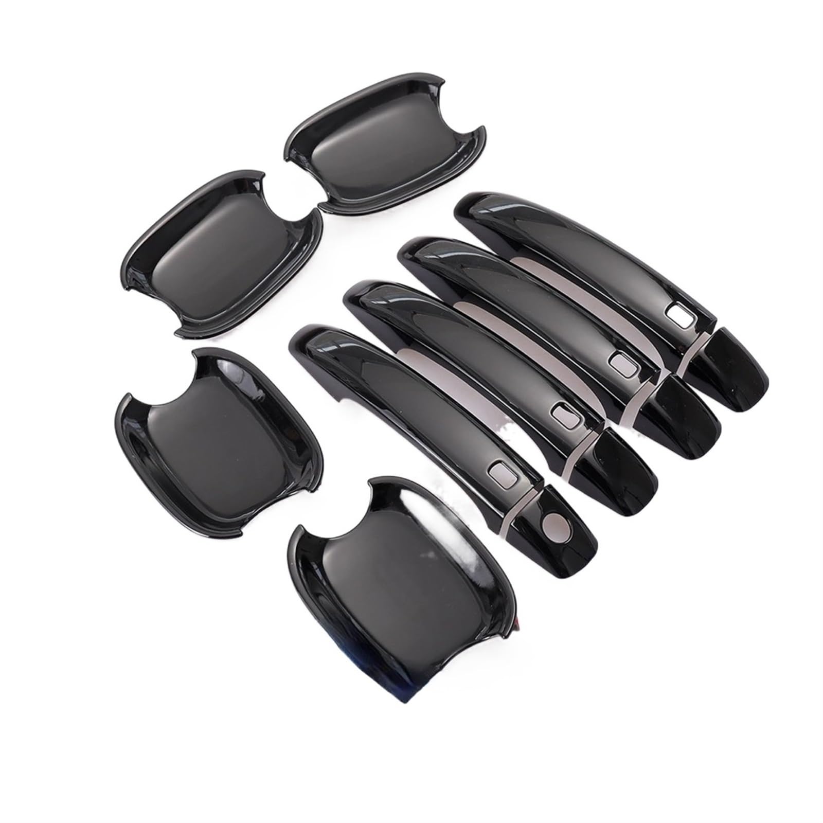 äußerer Türgriff Für A1 2010-2017 Autotürgriff Schüssel Abdeckung Aufkleber Autotür-Hilfsgriff(Handle-Bowl 2) von Generisch