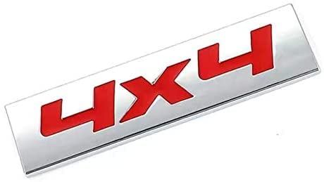 Yuzhao für Corolla für Rav4 für Honda für Audi Kofferraum 4X4 Logo Aufkleber Emblem Dekoration Aufkleber 2 Stück 7,5 x 2 cm von Genetics