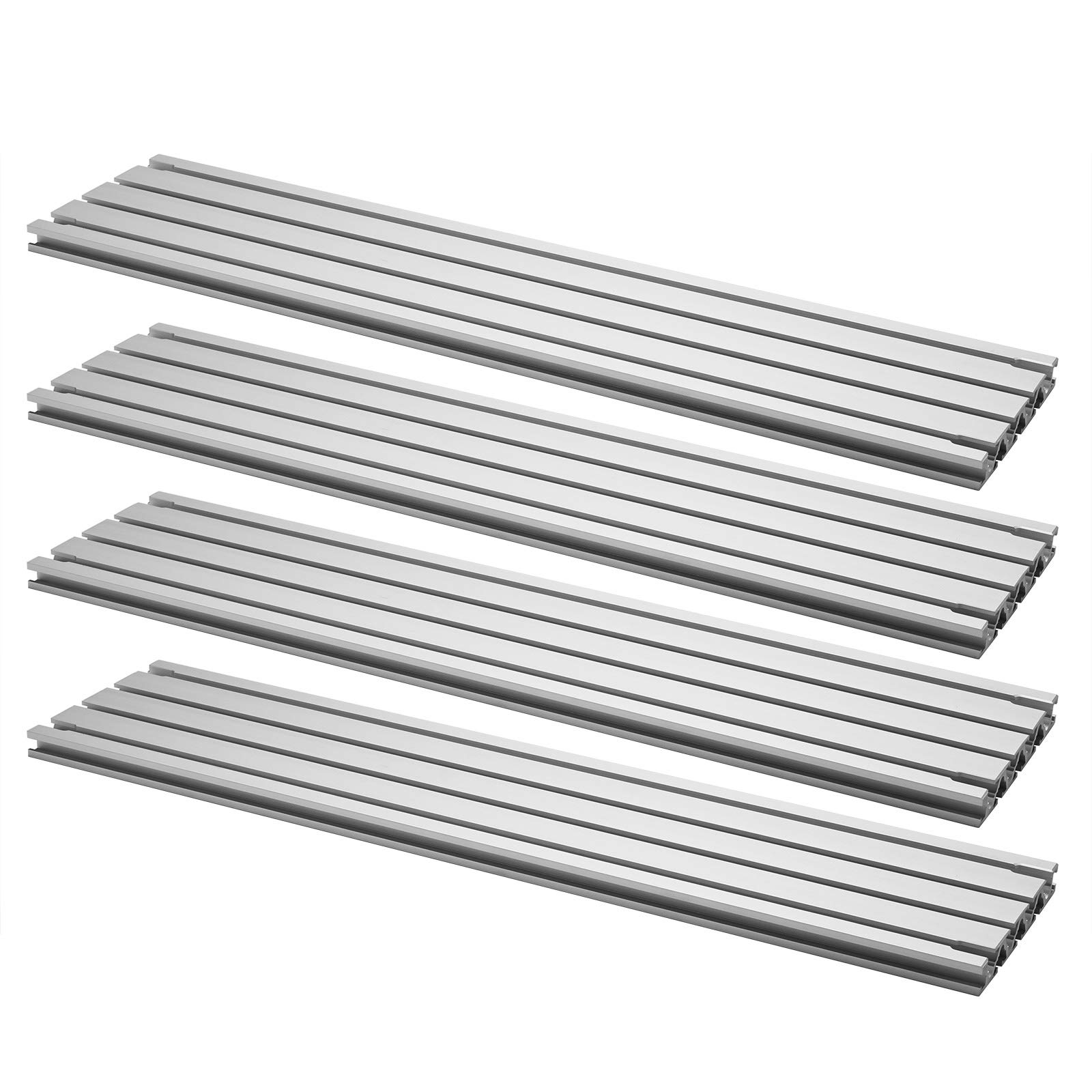 Genmitsu 4stk. T-Slot CNC-Arbeitsoberfläche aus Aluminium für CNC-Fräsmaschine PROVerXL 4030, 51 x 12 x 0,8cm (20''x 4,7''x 0,3'') von Genmitsu