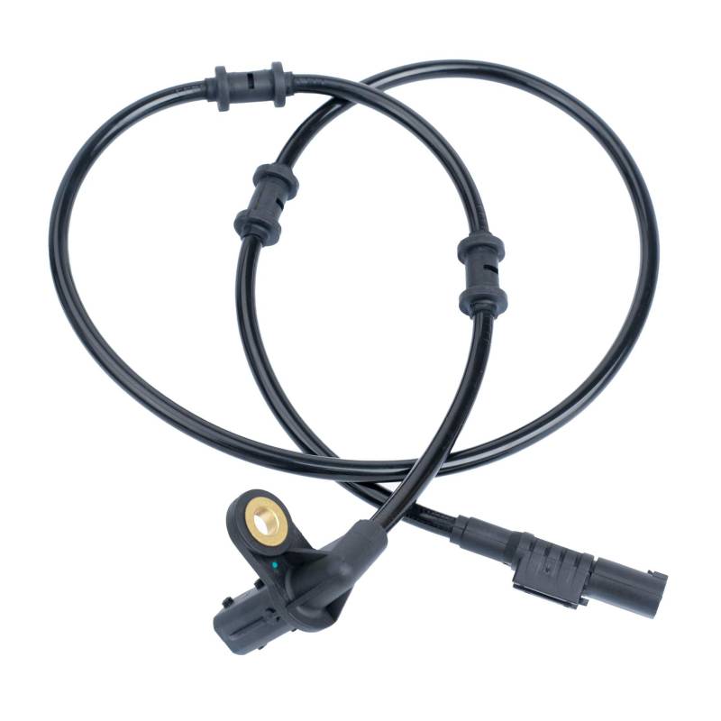 Genrics ABS Sensor Drehzahlfühler Radasensor vorne links W163 ML270 ML320 ML350, 1x ABS Sensor, Geschwindigkeitsensor, Flanschmontage, elektrisches Signal, automotive von Homry