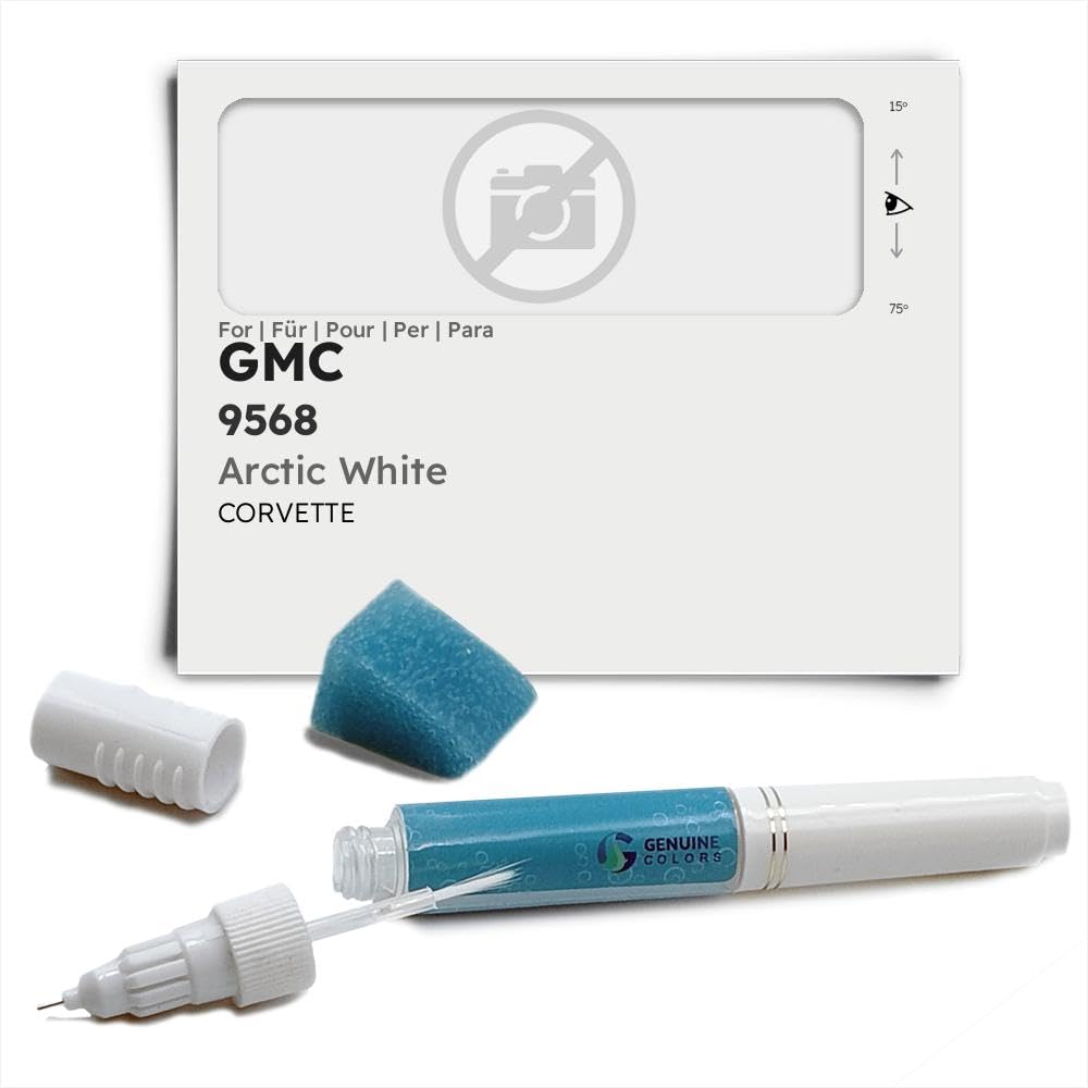 Genuine Colors Lackstift Arctic White 9568 für GMC Weiß Corvette Genuine Colors Lackstift Arctic White 9568 für GMC Weiß Corvette von Genuine Colors