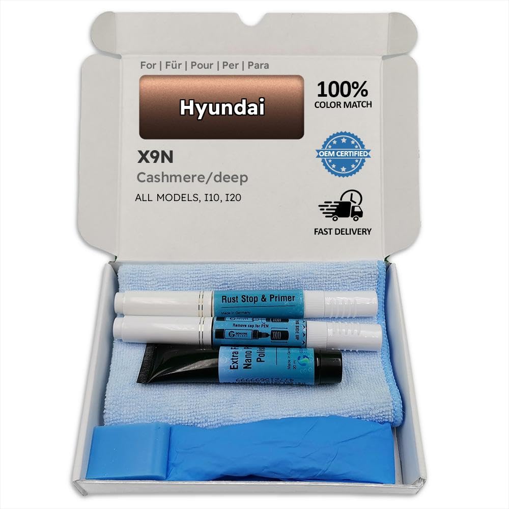 Genuine Colors Lackstift CASHMERE DEEP BROWN ICED COFFEE X9N für Hyundai Braun I10 I20 Genuine Colors Lackstift CASHMERE DEEP BROWN ICED COFFEE X9N für Hyundai Braun I10 I20 von Genuine Colors