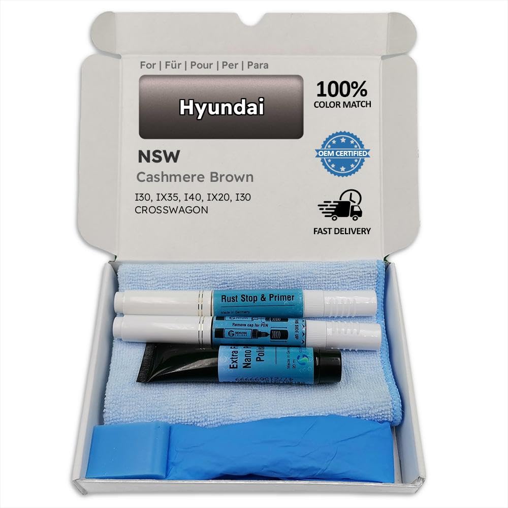 Genuine Colors Lackstift Cashmere Brown NSW für Hyundai Braun I30 IX35 I40 IX20 CROSSWAGON Genuine Colors Lackstift Cashmere Brown NSW für Hyundai Braun I30 IX35 I40 IX20 CROSSWAGON von Genuine Colors