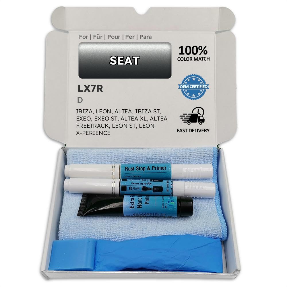 Genuine Colors Lackstift D GRAU MONSUNGRAU PIRINEOS GREY LX7R für SEAT IBIZA LEON ALTEA ST EXEO XL FREETRACK X-PERIENCE Genuine Colors Lackstift D GRAU MONSUNGRAU PIRINEOS GREY LX7R für SEAT IBIZA LEON ALTEA ST EXEO XL FREETRACK X-PERIENCE von Genuine Colors