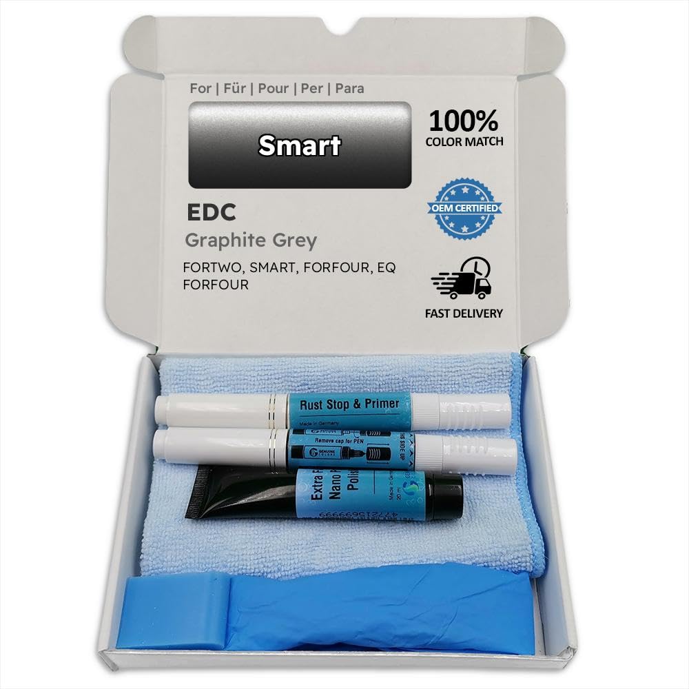Genuine Colors Lackstift GRAPHITE GREY EDC für Smart Grau FORTWO FORFOUR EQ Genuine Colors Lackstift GRAPHITE GREY EDC für Smart Grau FORTWO FORFOUR EQ von Genuine Colors