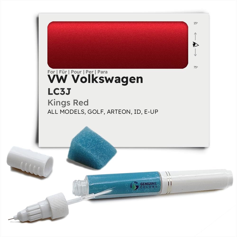 Genuine Colors Lackstift KINGS RED LC3J für VW Volkswagen Rot GOLF ARTEON ID E-UP Genuine Colors Lackstift KINGS RED LC3J für VW Volkswagen Rot GOLF ARTEON ID E-UP von Genuine Colors