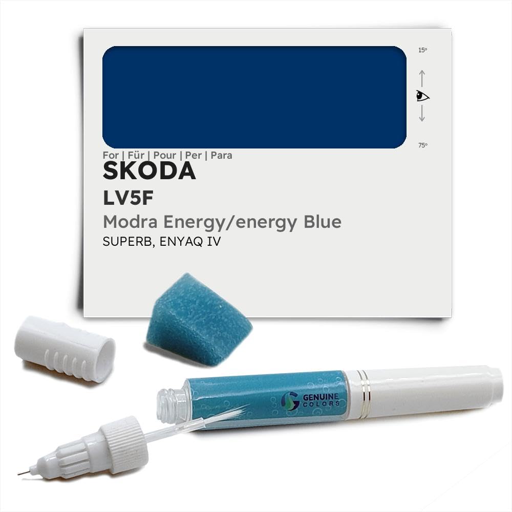 Genuine Colors Lackstift MODRA Energy Blue LV5F für Skoda Blau SUPERB ENYAQ IV Genuine Colors Lackstift MODRA Energy Blue LV5F für Skoda Blau SUPERB ENYAQ IV von Genuine Colors