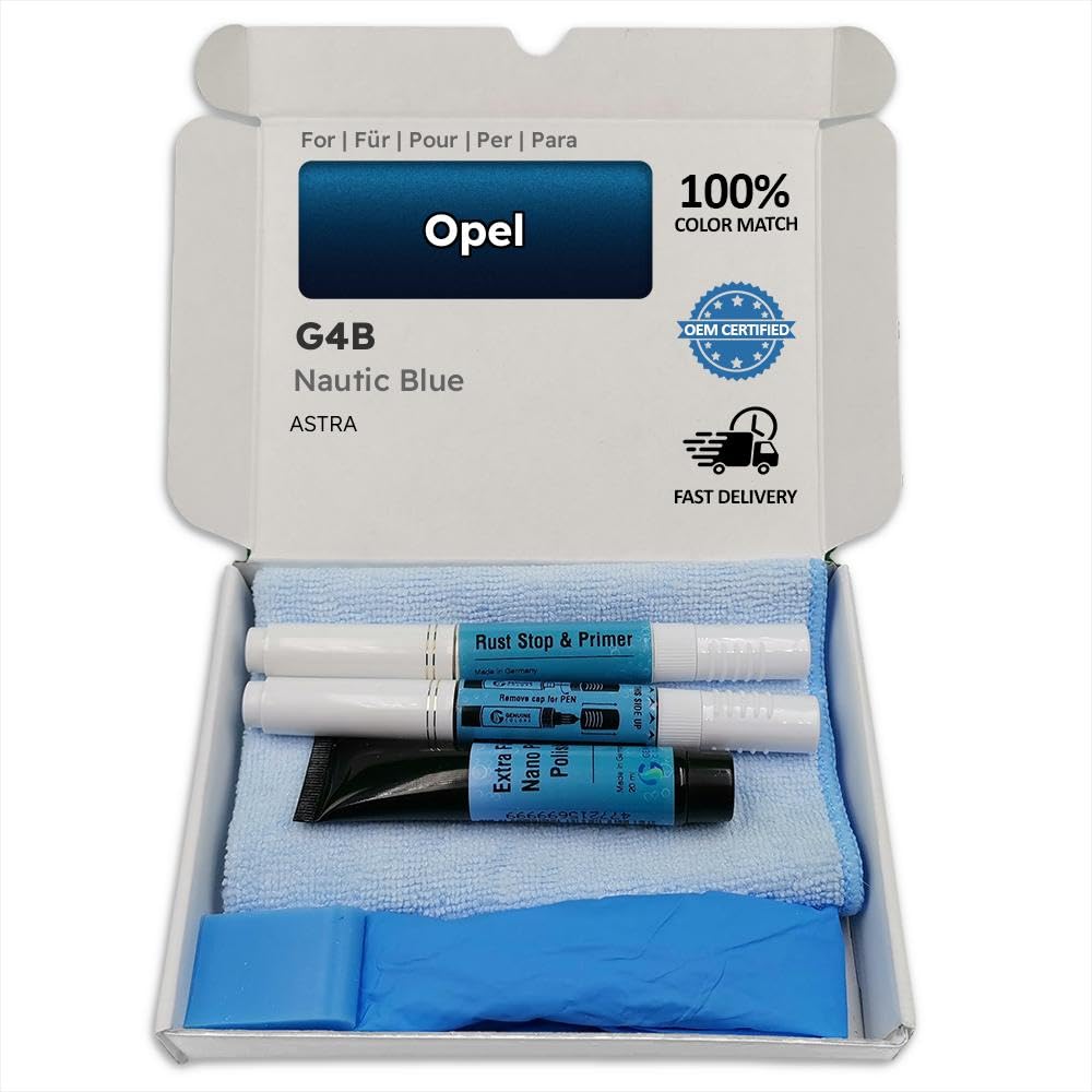 Genuine Colors Lackstift Nautic Blue G4B für Opel Blau Astra Genuine Colors Lackstift Nautic Blue G4B für Opel Blau Astra von Genuine Colors