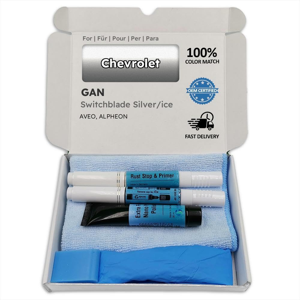 Genuine Colors Lackstift Switchblade Silver Ice GAN für Chevrolet Silber Aveo ALPHEON Genuine Colors Lackstift Switchblade Silver Ice GAN für Chevrolet Silber Aveo ALPHEON von Genuine Colors