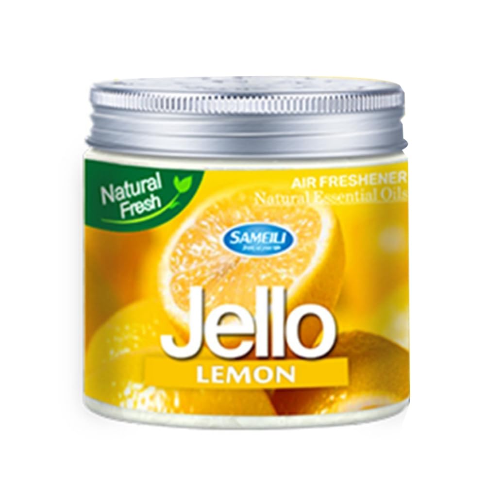 Geofray Auto 220g Jello Parfüm Lufterfrischer Autobalsam Desodorierend Langanhaltender Duft Auto Aromatherapie Zitrone Geofray Auto 220g Jello Parfüm Lufterfrischer Autobalsam Desodorierend Langanhaltender Duft Auto Aromatherapie Zitrone von Geofray