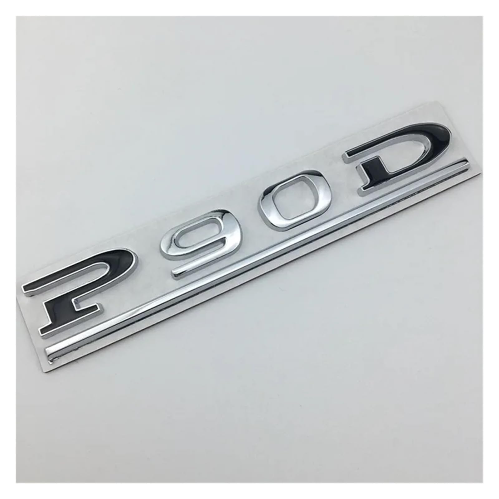 yzw6688 P75D P85D P90D P100D Unterstrichenes ABS-Buchstaben-Emblem, kompatibel mit Modell 3, Modell X, Modell S, Auto-Styling, Kofferraum-Abzeichen-Aufkleber, Rot, Schwarz (Color : Gold) von GerRit