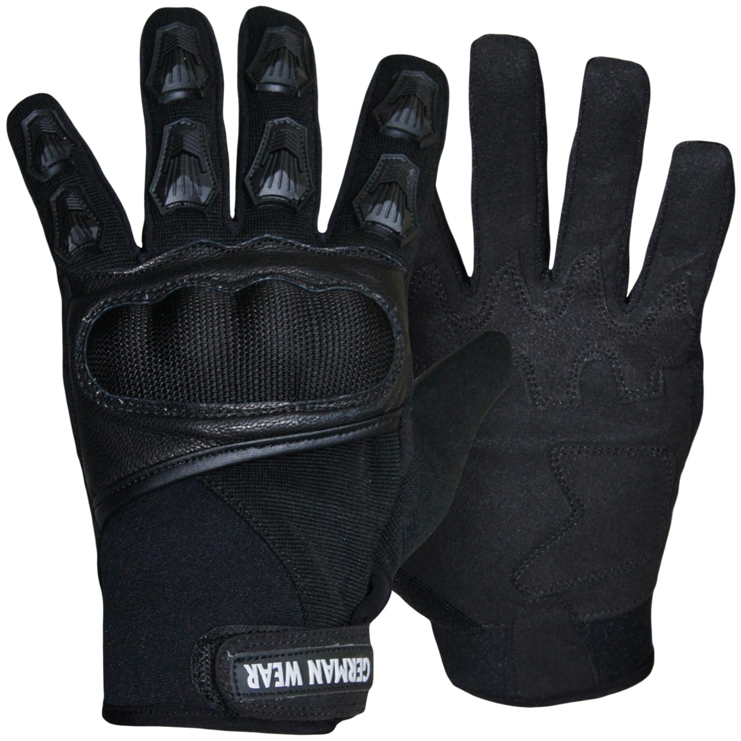 German Wear Motocross Motorradhandschuhe Sommer Motorrad Biker Handschuhe Textilhandschuhe Schwarz, Size:11=XXL German Wear Motocross Motorradhandschuhe Sommer Motorrad Biker Handschuhe Textilhandschuhe Schwarz, Size:11=XXL von German Wear