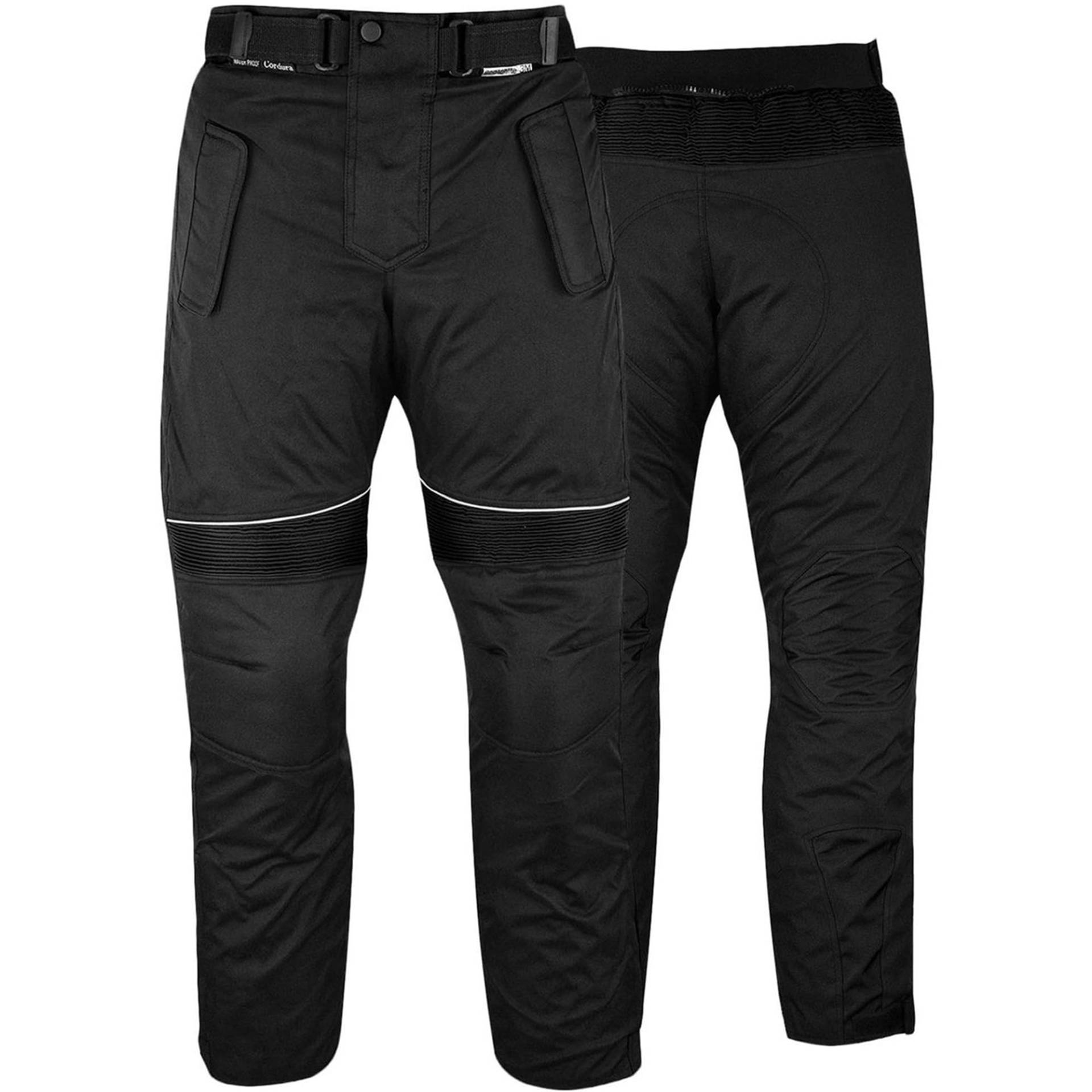 GermanWear® Motorradhose Cordura Textilhose, Schwarz, Größe:46 von German Wear