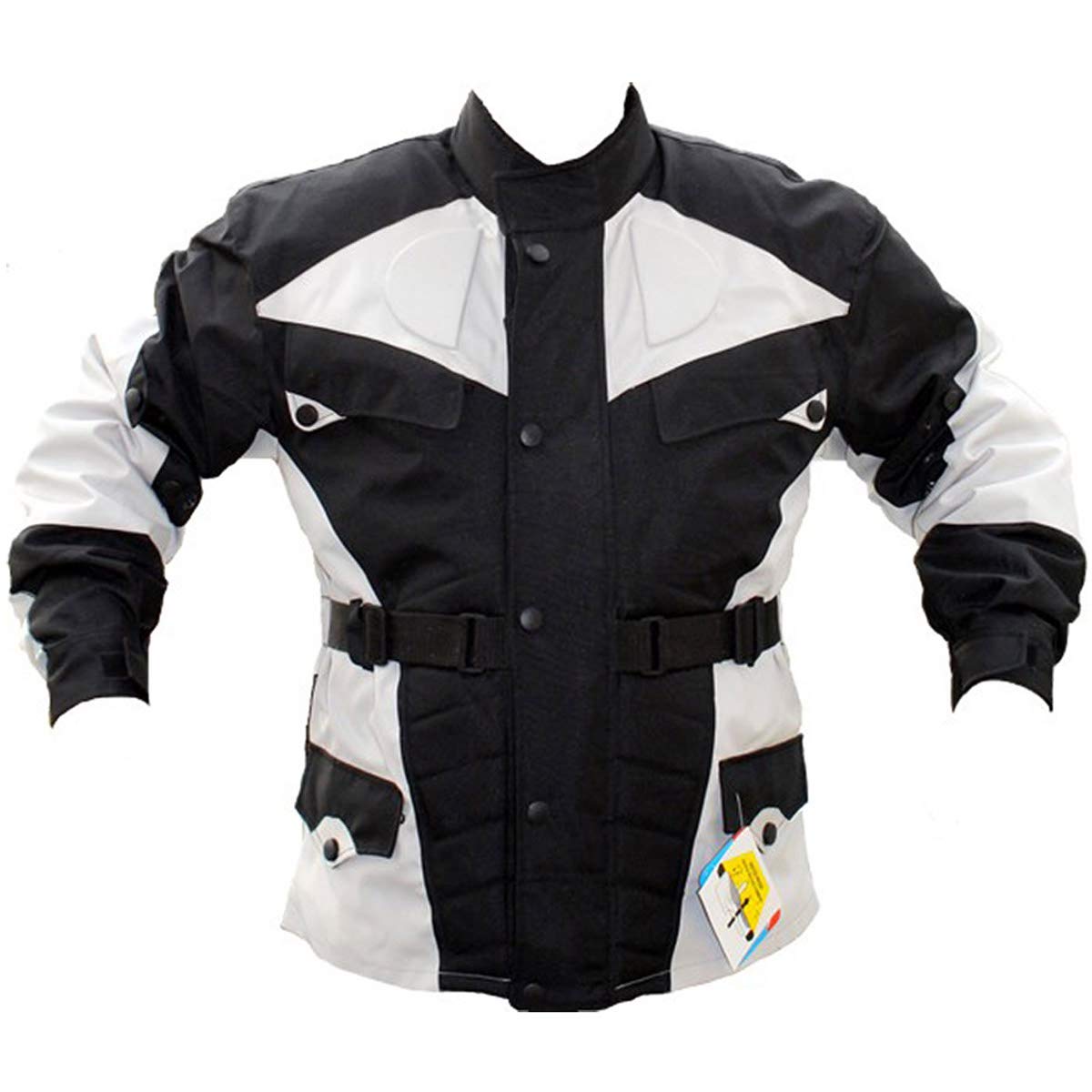 German-Wear Motorradjacke, Schwarz/Hellgrau, 6XL German-Wear Motorradjacke, Schwarz/Hellgrau, 6XL von German Wear