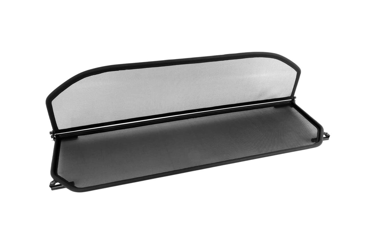 GermanTuningParts Windschott für BMW 3er E93 Cabriolet 2006-2013 - Klappbar - mit Schnellverschluss – Schwarz | Windabweiser | Windblocker | Wind Deflector von GermanTuningParts