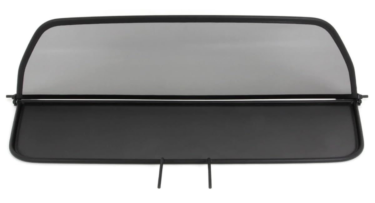 GermanTuningParts Windschott für BMW 6 F12 (2011-2015) - Klappbar - mit Schnellverschluss - Schwarz | Windabweiser | Windblocker | Wind Deflector von GermanTuningParts