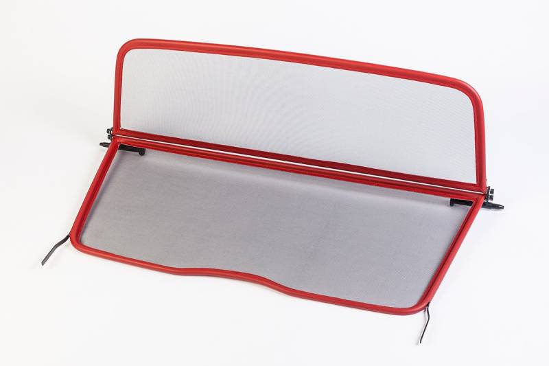 GermanTuningParts Windschott für Chevrolet Camaro 6 (ab 2015) - Klappbar - mit Schnellverschluss - Rot | Windabweiser | Windblocker | Wind deflector von GermanTuningParts