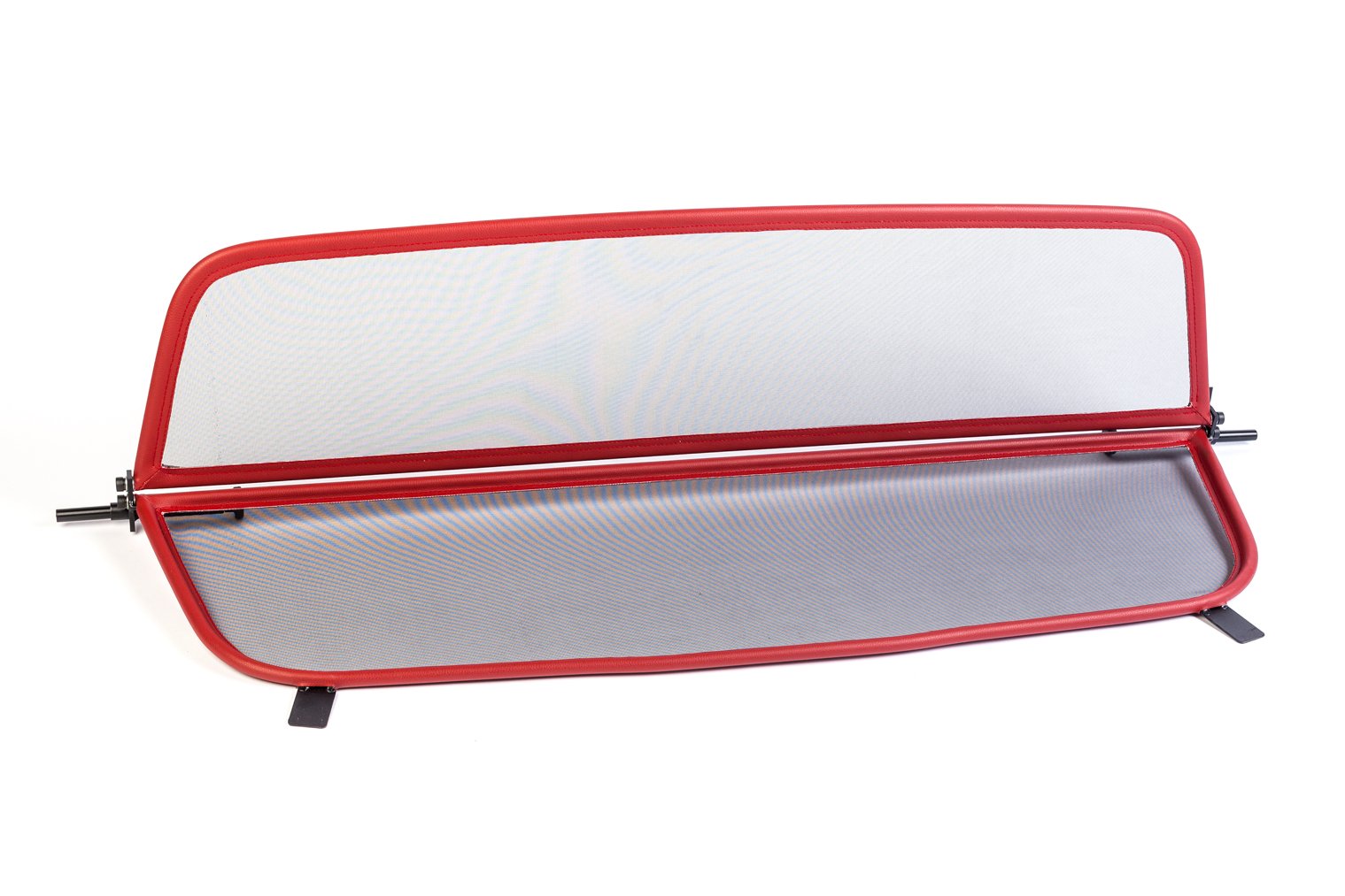 GermanTuningParts Windschott für Mercedes A207 (2010-2016) - Klappbar - mit Schnellverschluss - Rot | Windabweiser | Windblocker | Wind deflector von GermanTuningParts
