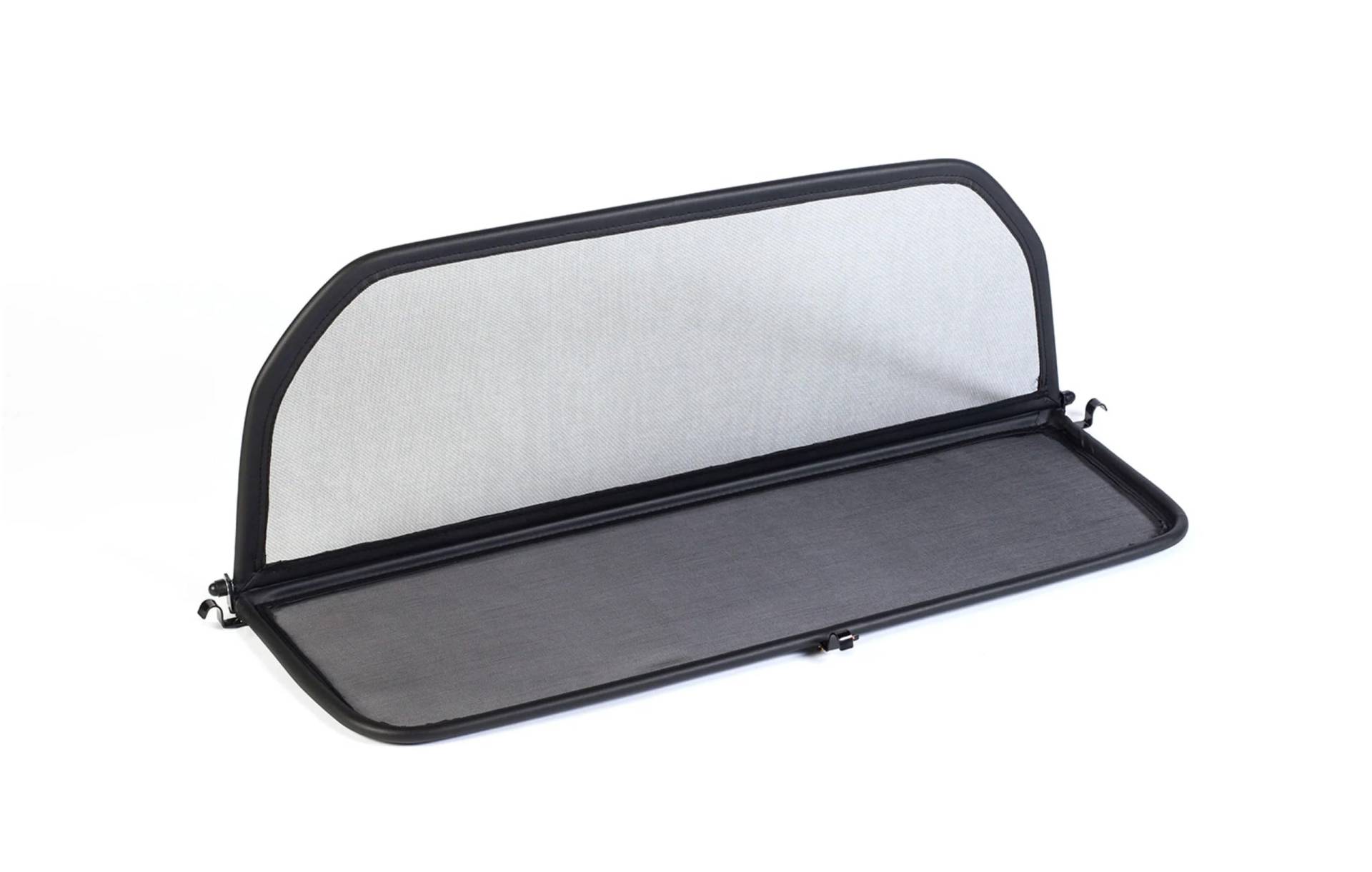 GermanTuningParts Windschott für Mercedes SL R107 Cabriolet 1971-1989 - Klappbar - mit Schnellverschluss – Schwarz | Windabweiser | Windblocker | Wind Deflector von GermanTuningParts