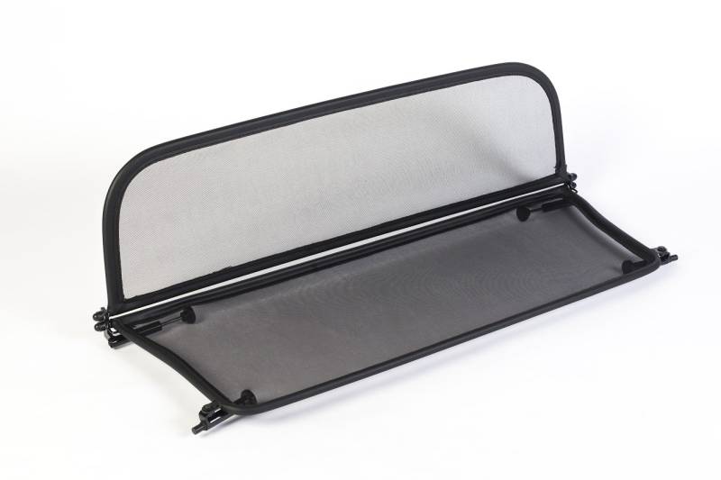 GermanTuningParts Windschott für Mini Cabriolet R52/R57 (2004-2016) - Klappbar - mit Schnellverschluss – Schwarz | Windabweiser | Windblocker | Wind Deflector von GermanTuningParts