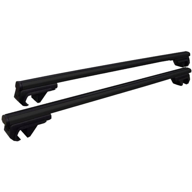Germansell Dachträger kompatibel mit VW T5 / T6 Bj. ab 2003 2x Schwarz 140 cm von Germansell