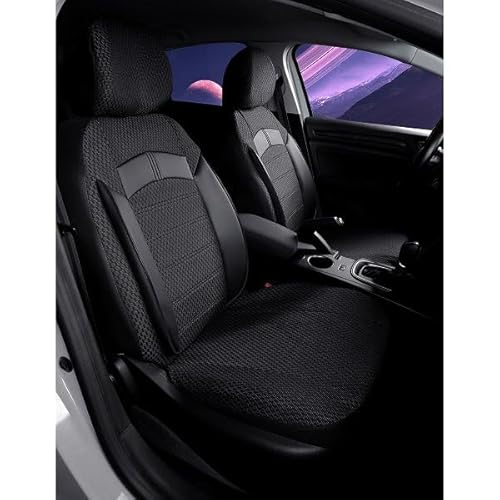Germansell Sitzbezüge kompatibel mit Suzuki Vitara ab 2015 in Schwarz Set Montana von Germansell