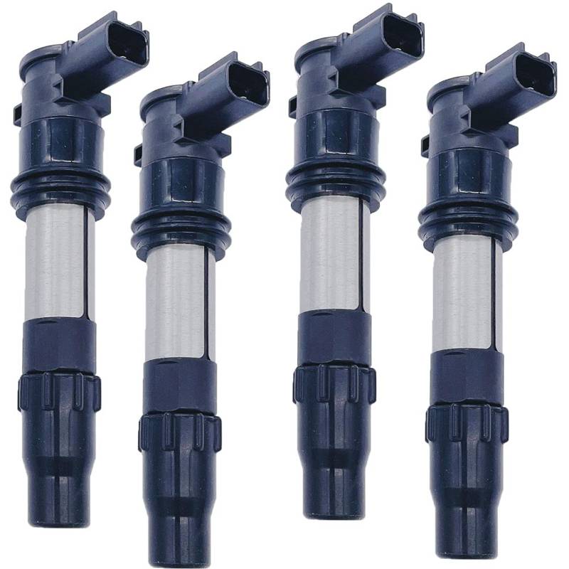 Germban 4 Stück 129700-5330 1297005330 Zündspule Bleistift für SUZU--KI GSXS1000F GSXS1000 GSR750 GSR 750 2016 L6 BK494 GSXR1000 (L2-L6) von Germban