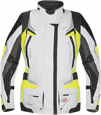 Germot Allround, Textiljacke Damen - Hellgrau/Gelb - 54 Germot Allround, Textiljacke Damen - Hellgrau/Gelb - 54 von Germot