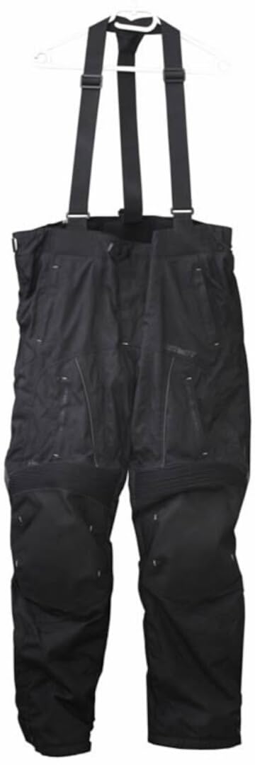 Germot Bauchhose Flex Pro Motorradhose wasserdicht Bund verstellbar Protektoren, Extrakurz-6XL von Germot
