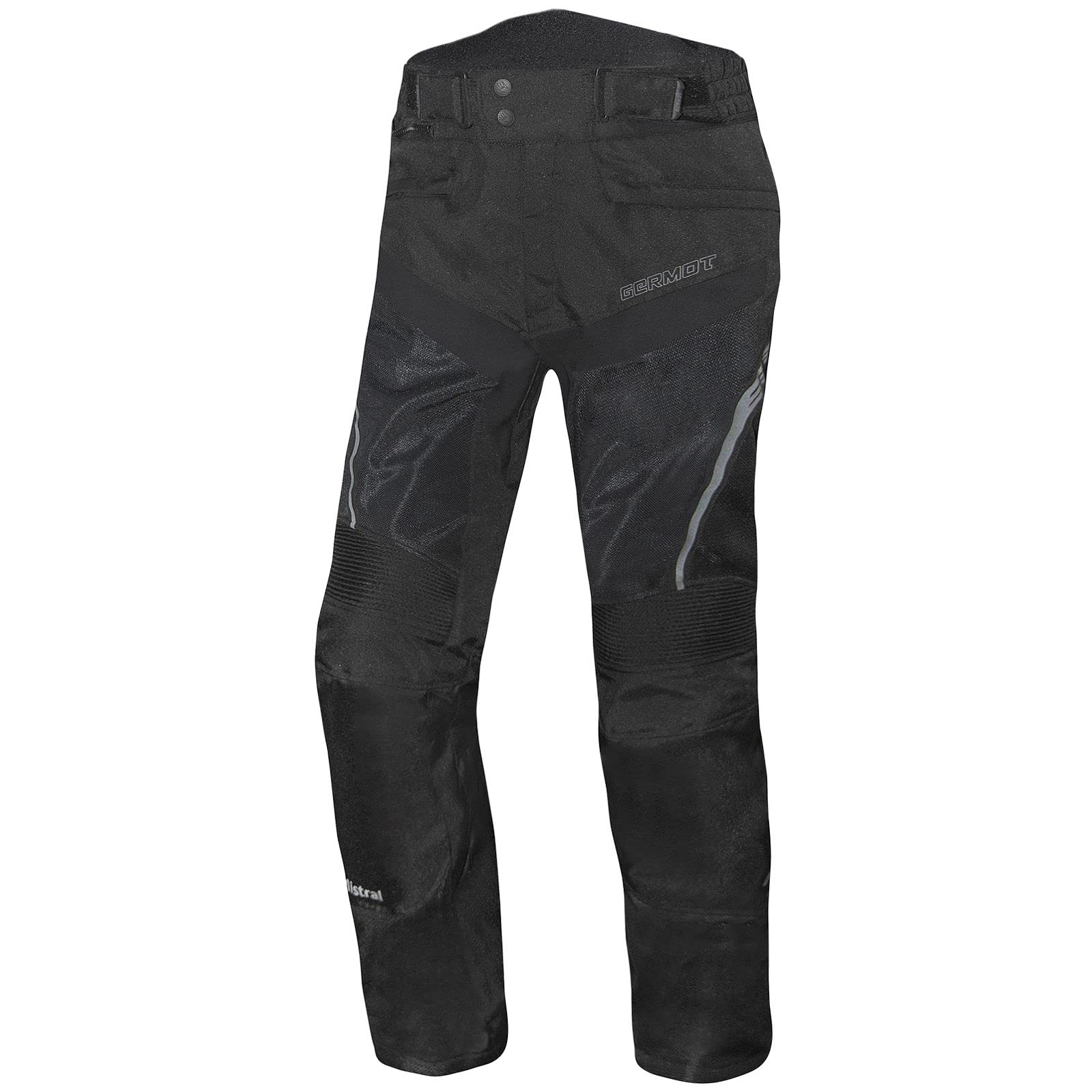 Germot Motorradhose MISTRAL schwarz Air-Mesh luftdurchlässig mit YF Protektoren, XL Germot Motorradhose MISTRAL schwarz Air-Mesh luftdurchlässig mit YF Protektoren, XL von Germot