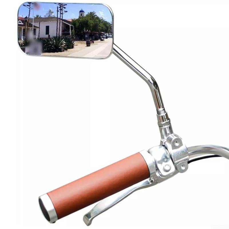 Getdoublerich 2pcs Retro Fahrradspiegel, Bruchsicher Vintage Fahrradspiegel Lenker Metall Fahrradspiegel Rückspiegel Cruiser Geeignet für Verschiedene Arten von Fahrrädern von Getdoublerich