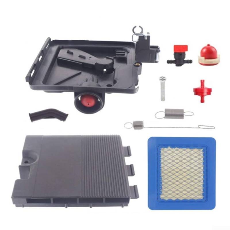 Getdoublerich 692298 795259 Rasenmäher Luftfilter Set, Mäher Luftfilter Sitz Set für BS Zubehör, Verbesserung der Motorleistung von Getdoublerich