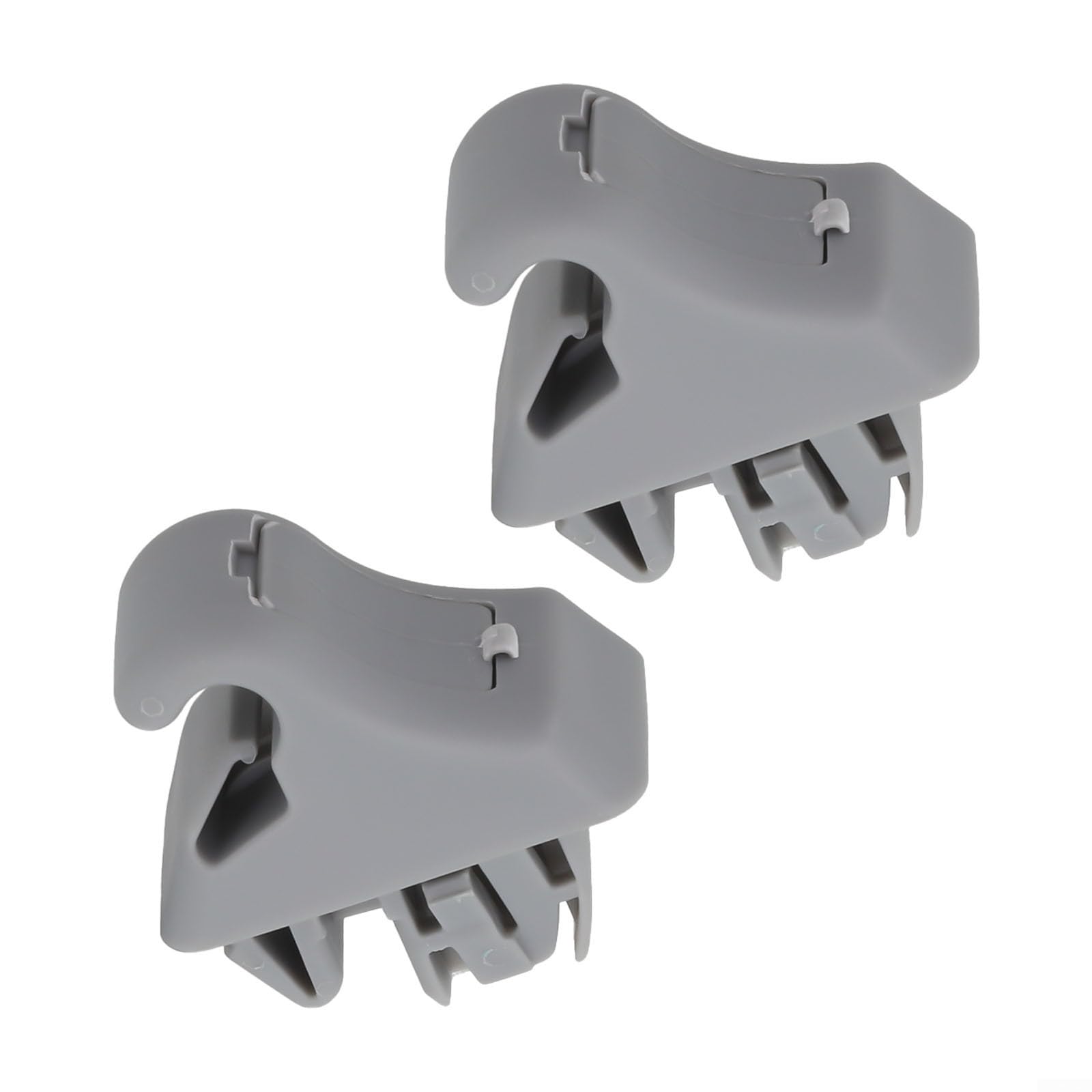 Kompatible Clips für Mitsubishi Pajero Serie für effizienten Sonnenschutz (00 06) (Grau) von Getdoublerich