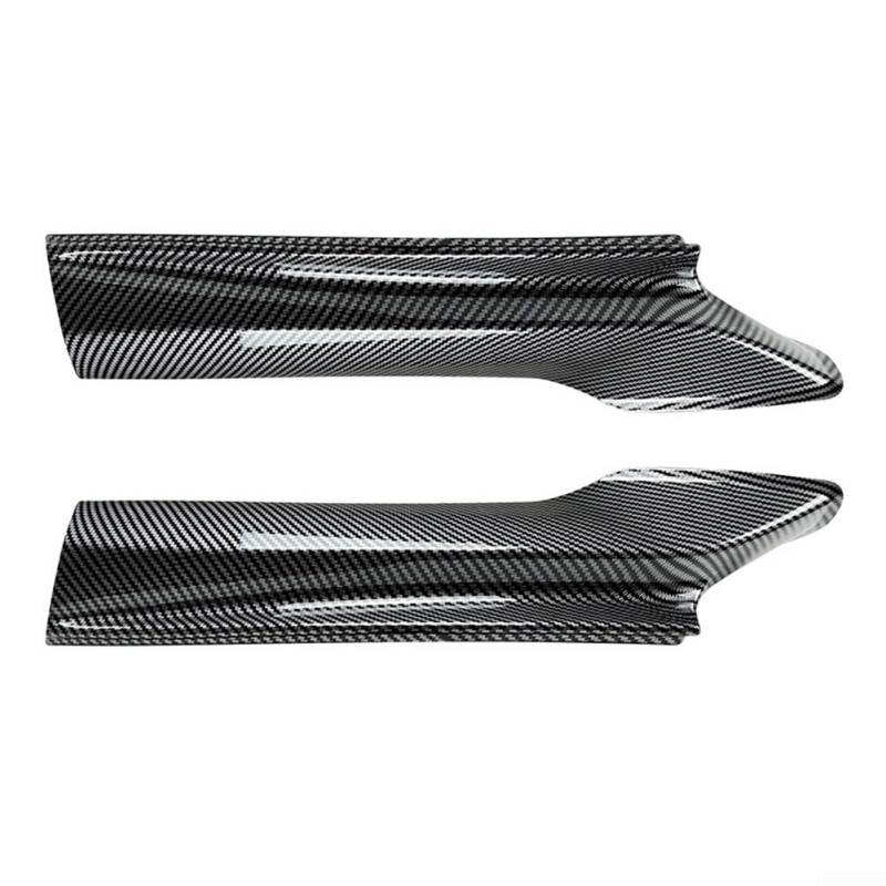 Stoßstangen-Seitenspoiler, für BMW 5er-Serie F10 F11 mit M Sport Frontstoßstange Spoiler Lippe Splitter Verkleidung (Carbon-Optik) von Getdoublerich