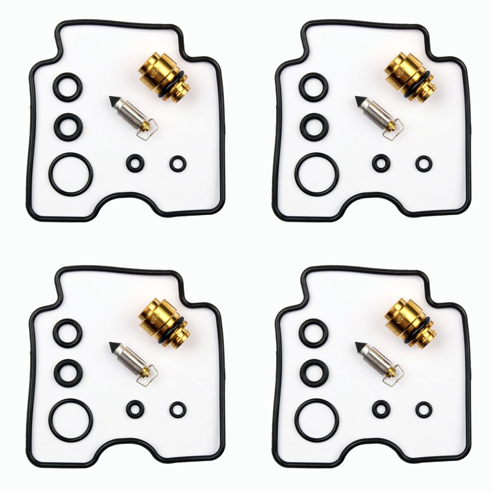 4x Vergaser Reparatursatz Dichtung Kit passend für SUZ GSF 1200 Bandit GSX 750 4x Vergaser Reparatursatz Dichtung Kit passend für SUZ GSF 1200 Bandit GSX 750 von Getor