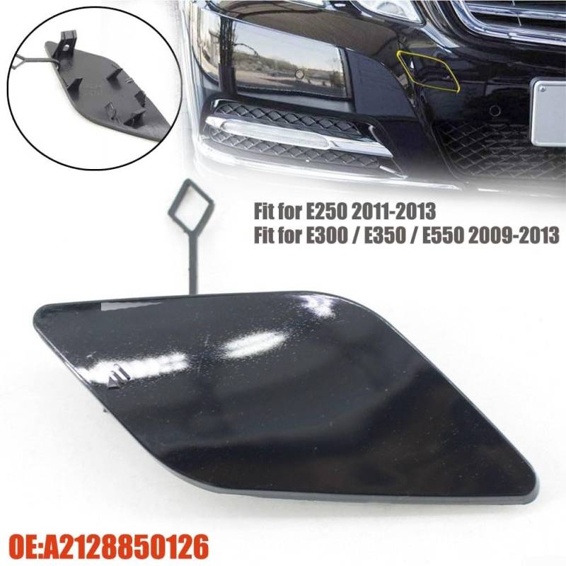 Frontstoßstange Abschlepphaken Abdeckung für Mercedes E-Klasse W212 E350 Modelle Schnelle Installation von Gettimore