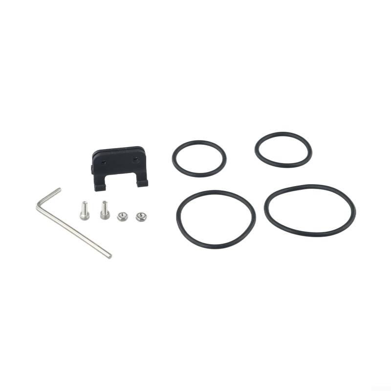 PVC Fahrrad Kennzeichenhalter für Rennrad und Mountainbike Einfache Einrichtung (B) von Gettimore