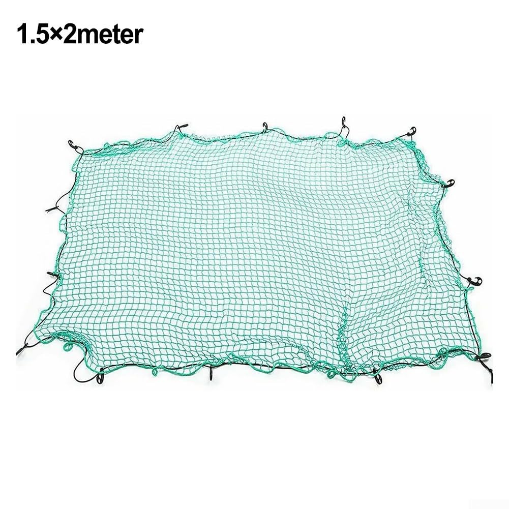 Robustes Anhänger-Frachtnetz, zuverlässiger Schutz zur Sicherung von Waren während des Transports (1,5 × 2 m) von Gettimore