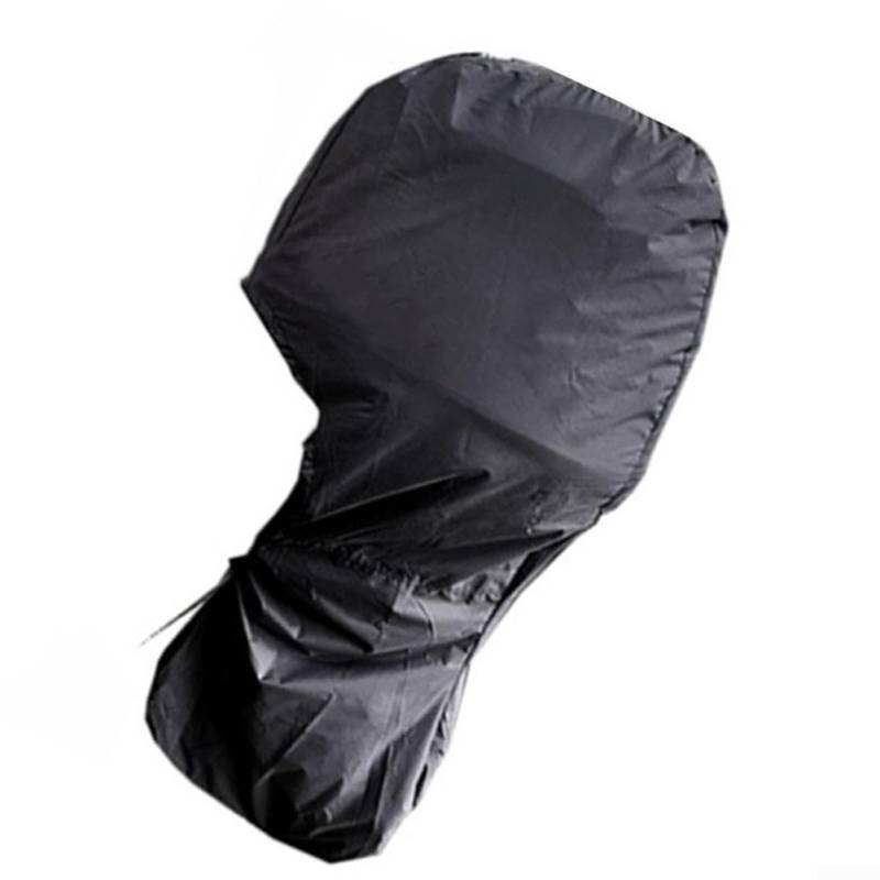 Wetterbeständige Außenbordmotorabdeckung, 420D-Oxford-Gewebe, einfach zu bedienender Kordelzug und Verschluss für sicheren Sitz (60 ~ 100 PS) von Gettimore