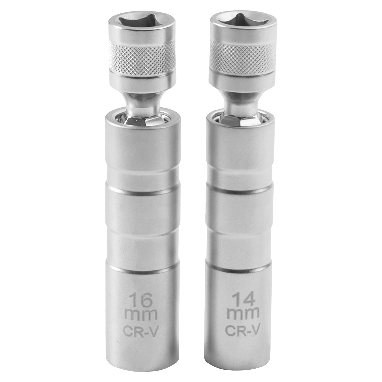 Getyjoe Zündkerzenschlüssel Satz 14mm und 16mm 2 Stück Magnet Universal Flexibel Zündkerzenschlüssel 3/8 Zoll Steckdose Demontagewerkzeug Getyjoe Zündkerzenschlüssel Satz 14mm und 16mm 2 Stück Magnet Universal Flexibel Zündkerzenschlüssel 3/8 Zoll Steckdose Demontagewerkzeug von Getyjoe